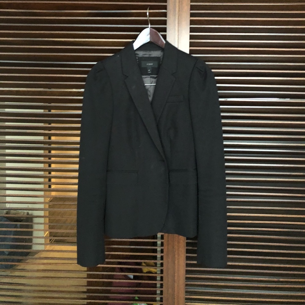 Black J Crew Blazer 10 T
